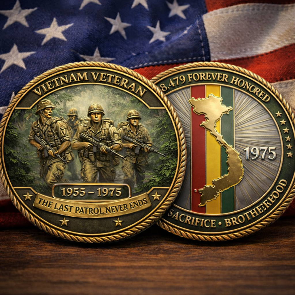 Vietnam Veteran 1955–1975 Commemorative Coin