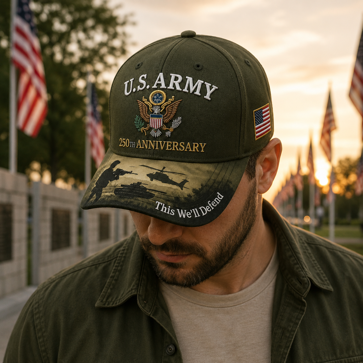 🎉250th Anniversary Hot Sale 65K+ ❤️ U.S. Army 250th Anniversary Commemorative Cap 🇺🇸