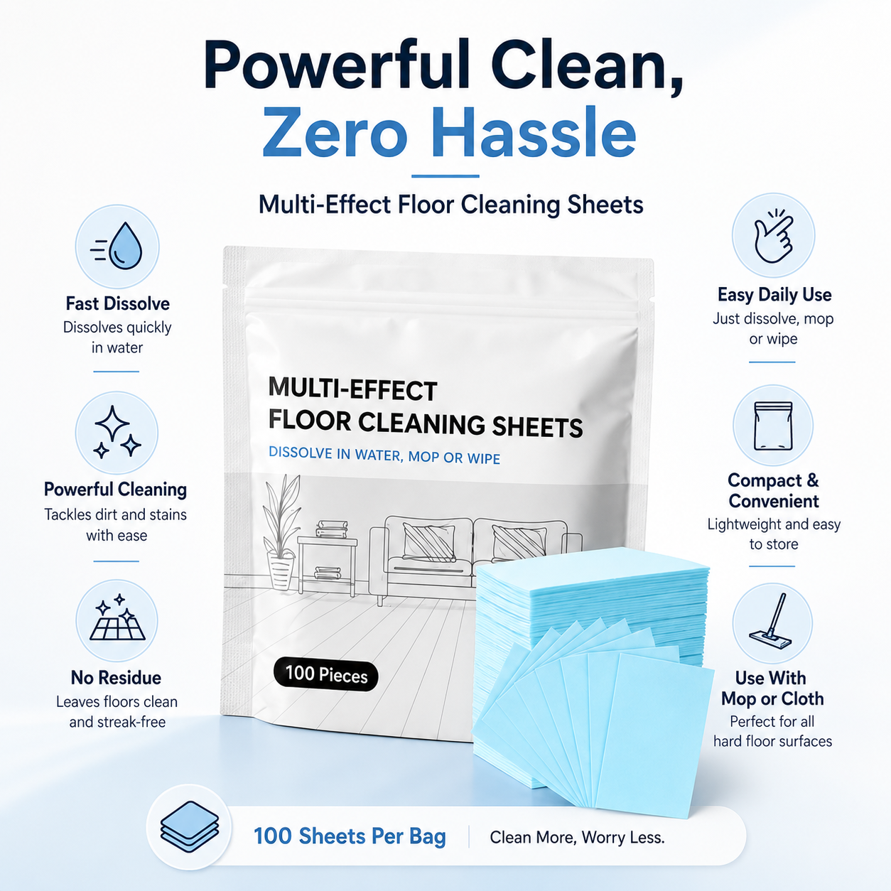 🫧Last Day 70% OFF🫧Multi-Surface Antibacterial Cleaner for Hardwood, Tile & Laminate
