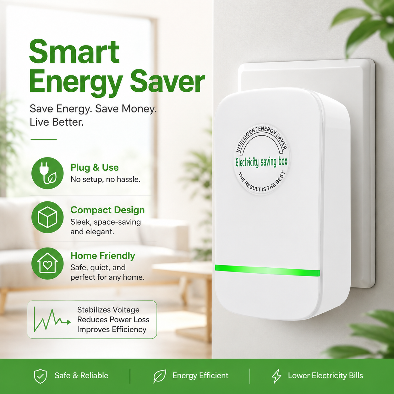 🔥Lsat Day 60% OFF⚡Household Electricity Saving Box