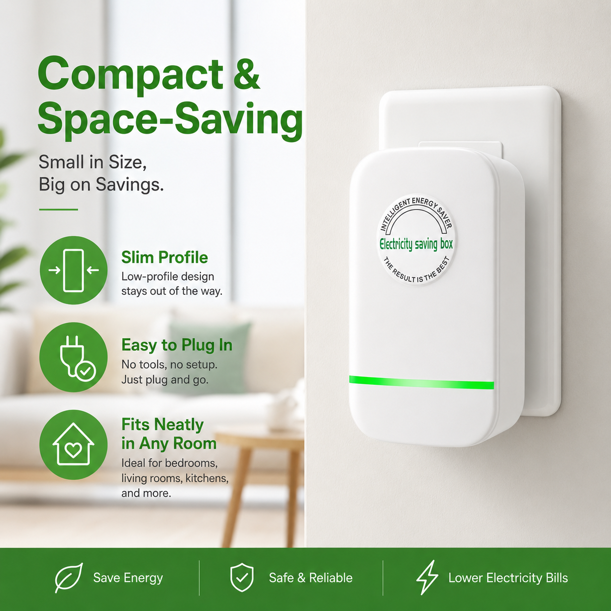 🔥Lsat Day 60% OFF⚡Household Electricity Saving Box