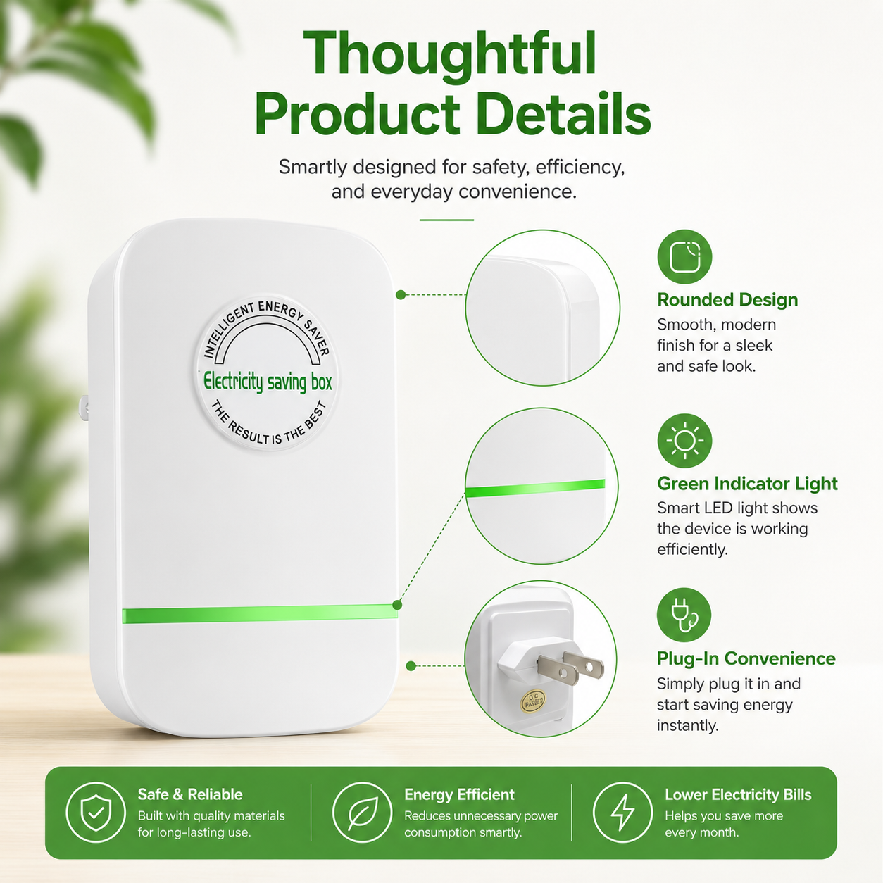🔥Lsat Day 60% OFF⚡Household Electricity Saving Box
