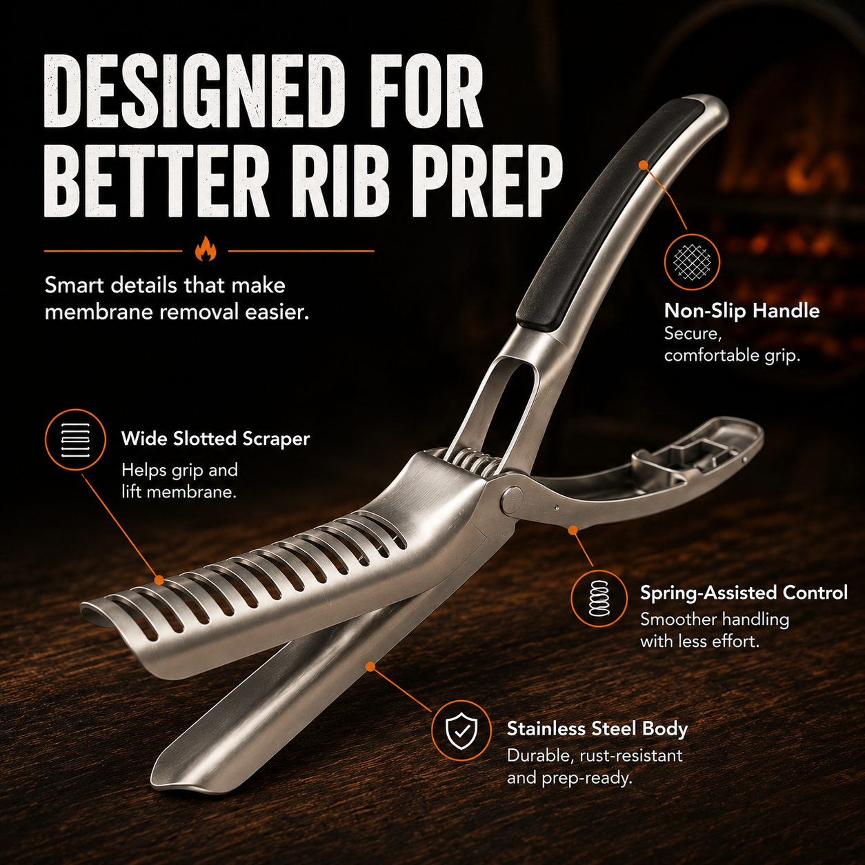 🔥Summer Hot Sale 60% OFF 🥩Rib Membranes Remover