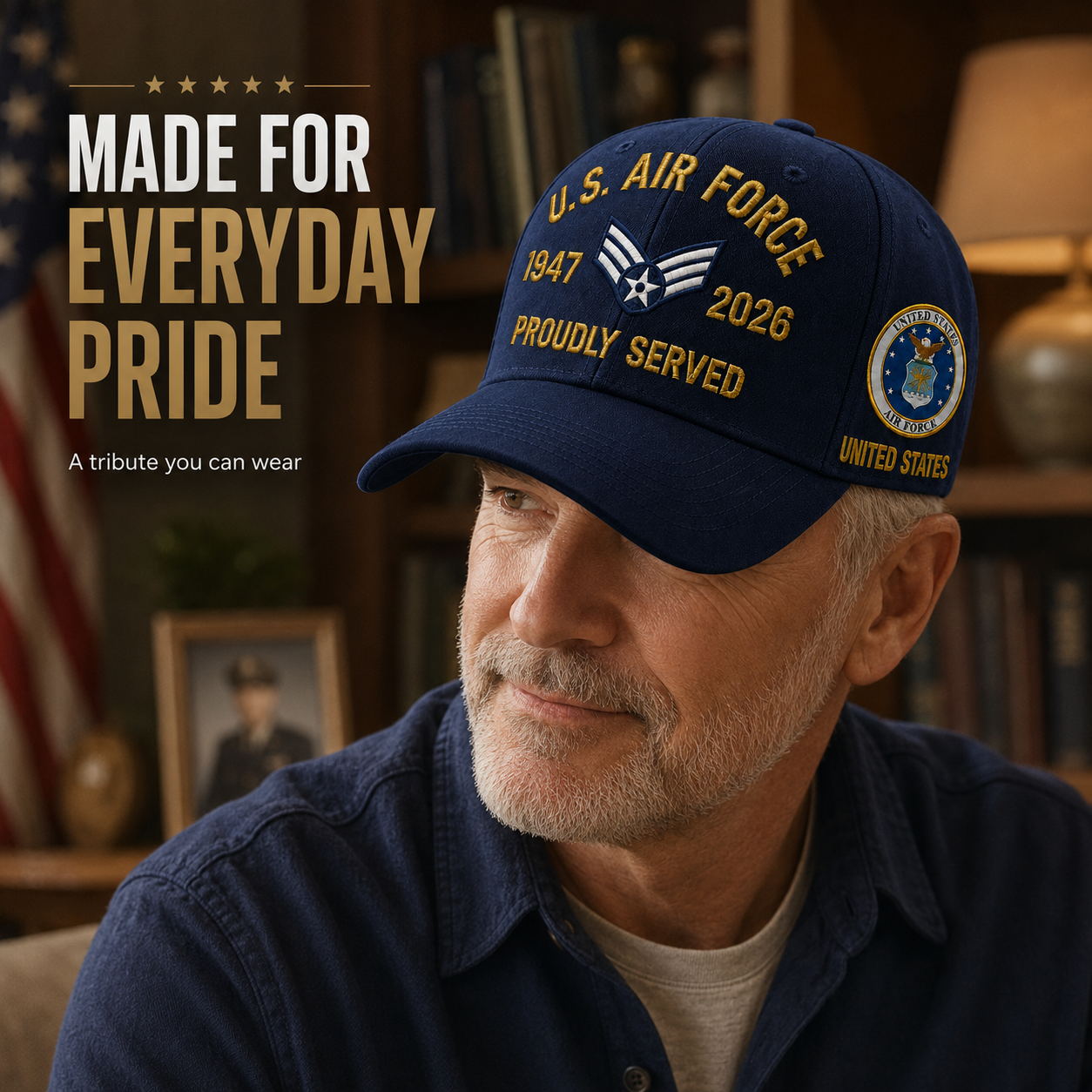 🔥 Father’s Day Sale - ❤️U.S. Air Force Legacy Cap 🇺🇸