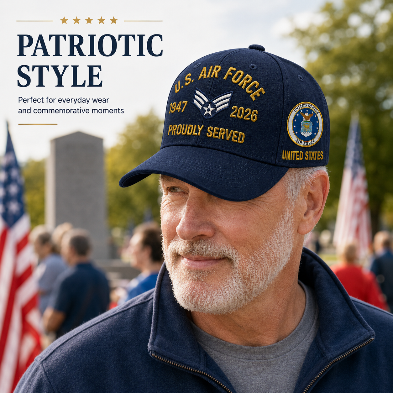 🔥 Father’s Day Sale - ❤️U.S. Air Force Legacy Cap 🇺🇸