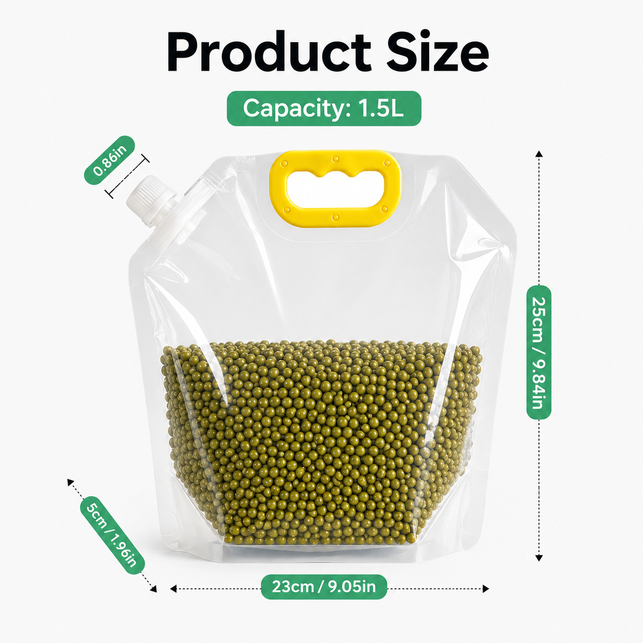 🧃 Portable Sealed Storage Bags – 5PCS Set
