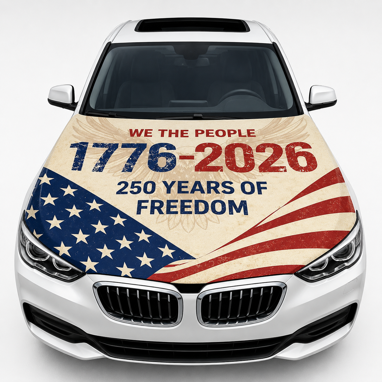🎉4th Of July Flash Sale 65K+🔥American Car Hood Flag🦅【Buy 2 Free Shipping】
