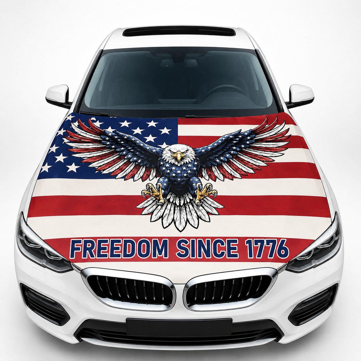 🎉4th Of July Flash Sale 65K+🔥American Car Hood Flag🦅【Buy 2 Free Shipping】