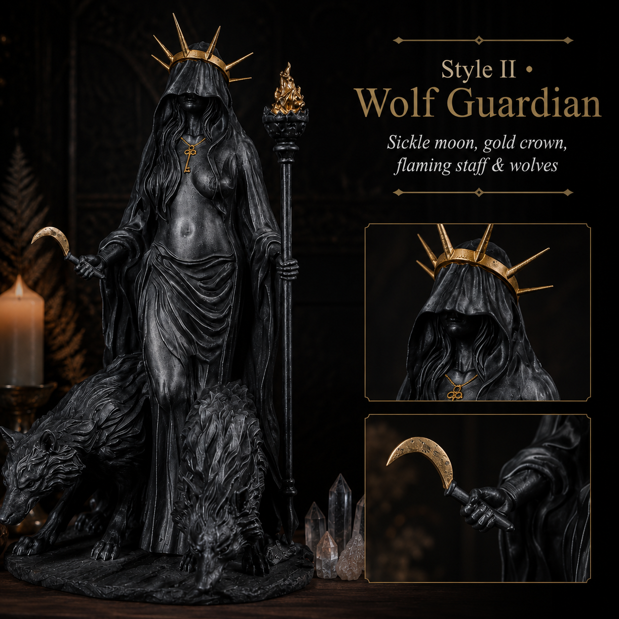 🔥Halloween Pre-sale 60% OFF🔮Hekate Niktipolos, The Witch of The Night🧙‍♀️