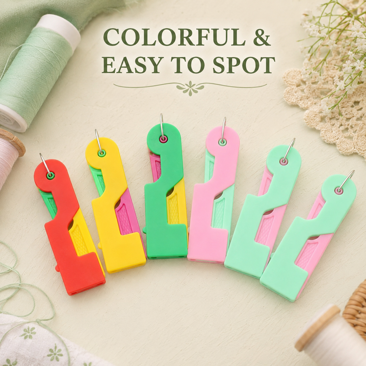 🧵 2-in-1 Automatic Needle Threader