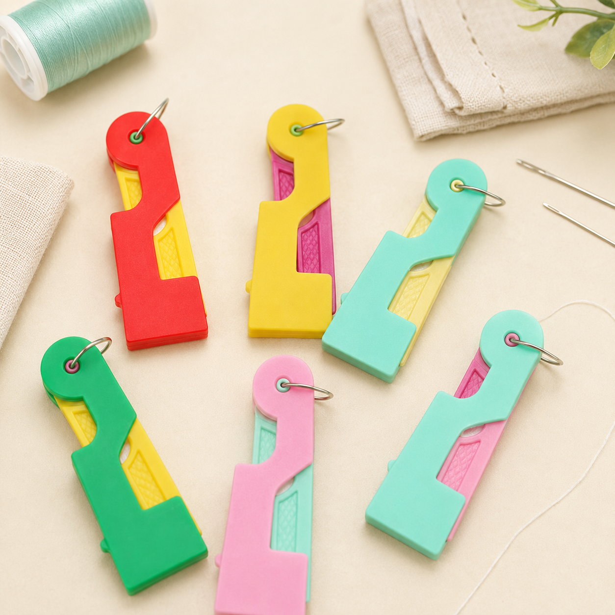 🧵 2-in-1 Automatic Needle Threader
