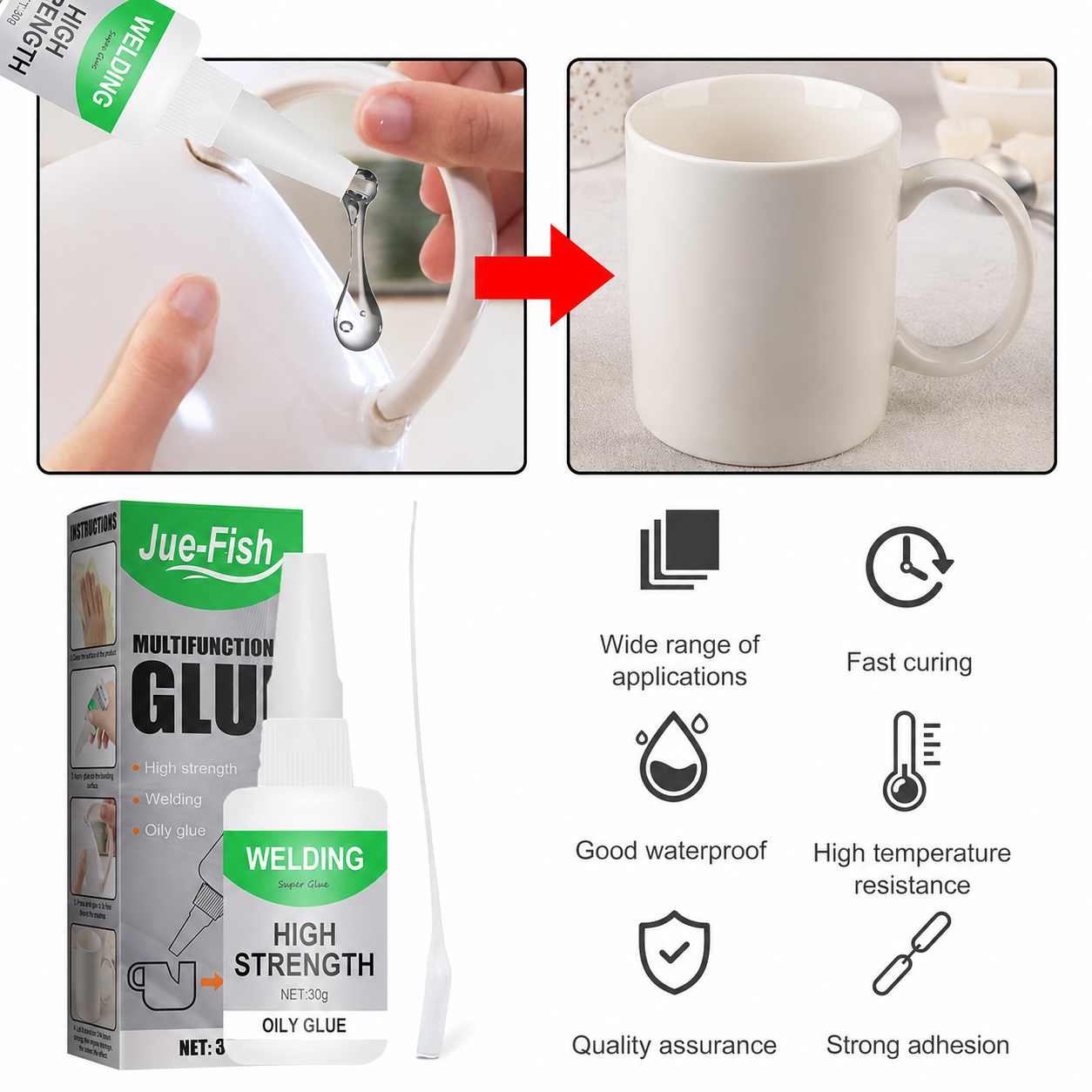 🔥Buy More Save More—Welding High-strength Oily Glue