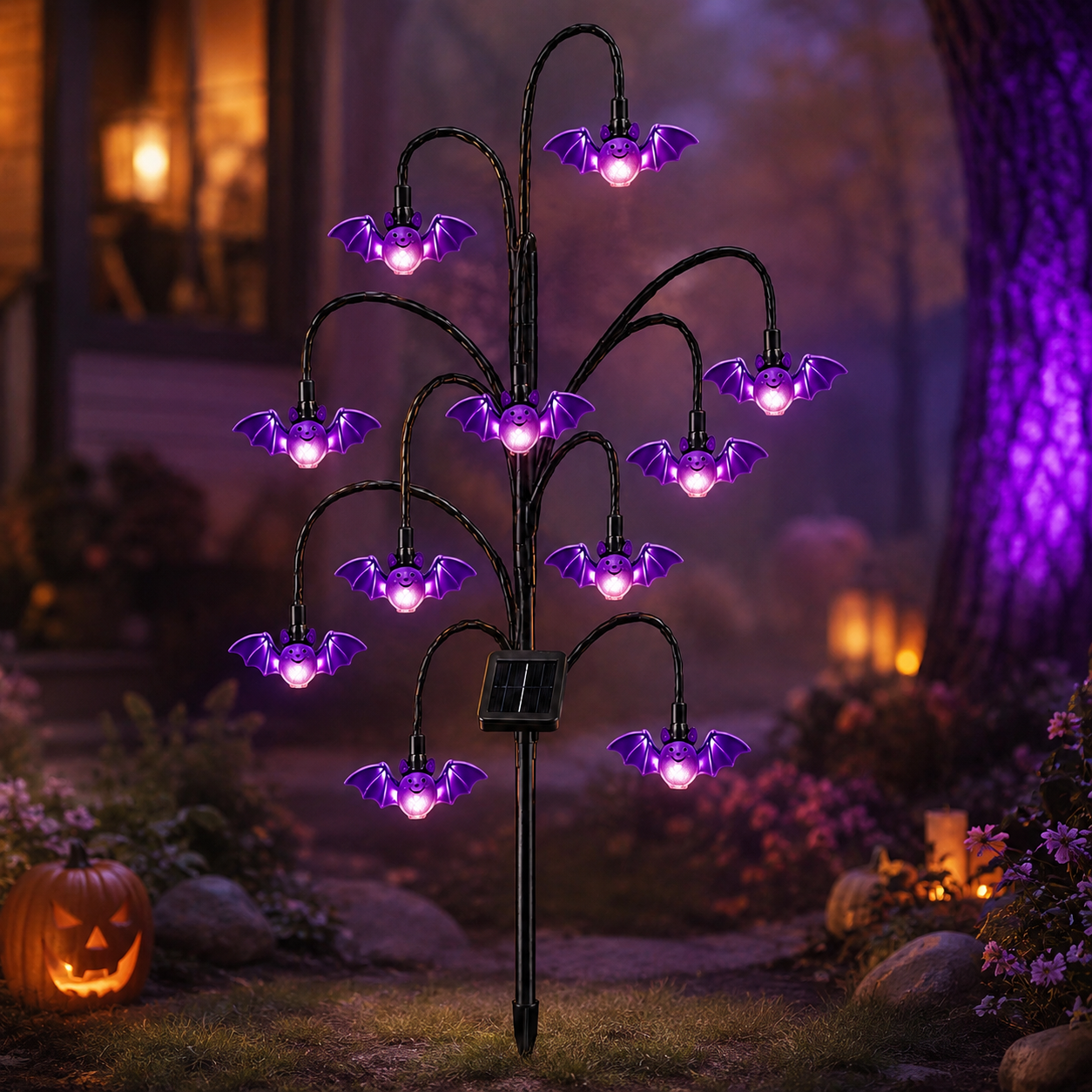 🎃 Solar Halloween Hanging Garden Lights