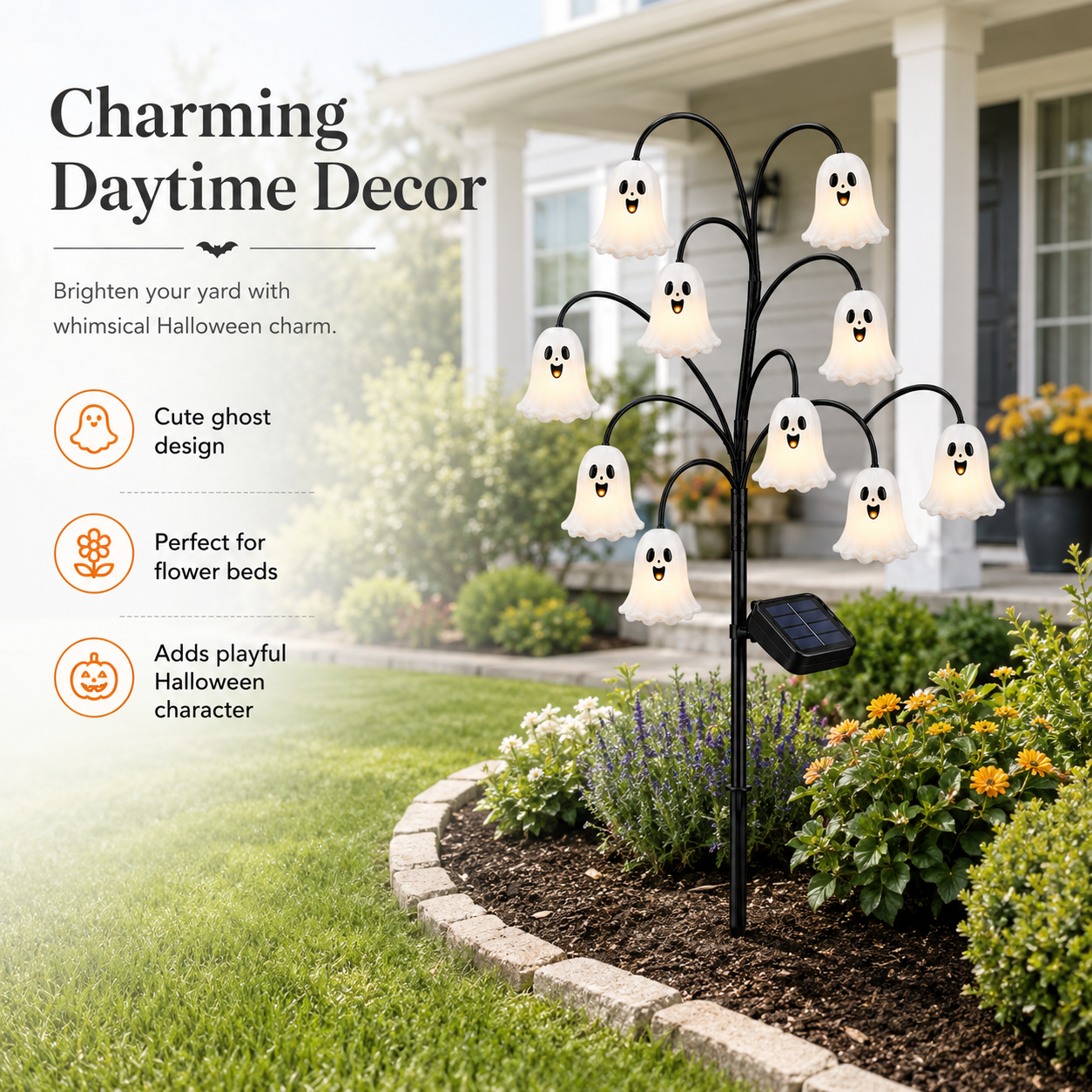 🎃 Solar Halloween Hanging Garden Lights