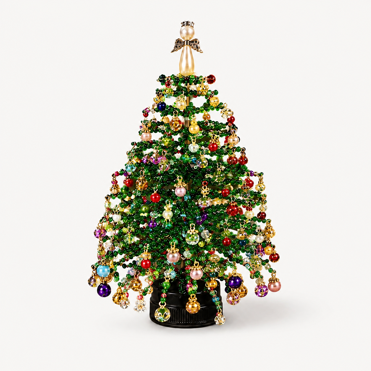 🎄✨ DIY Beaded Christmas Tree Kit