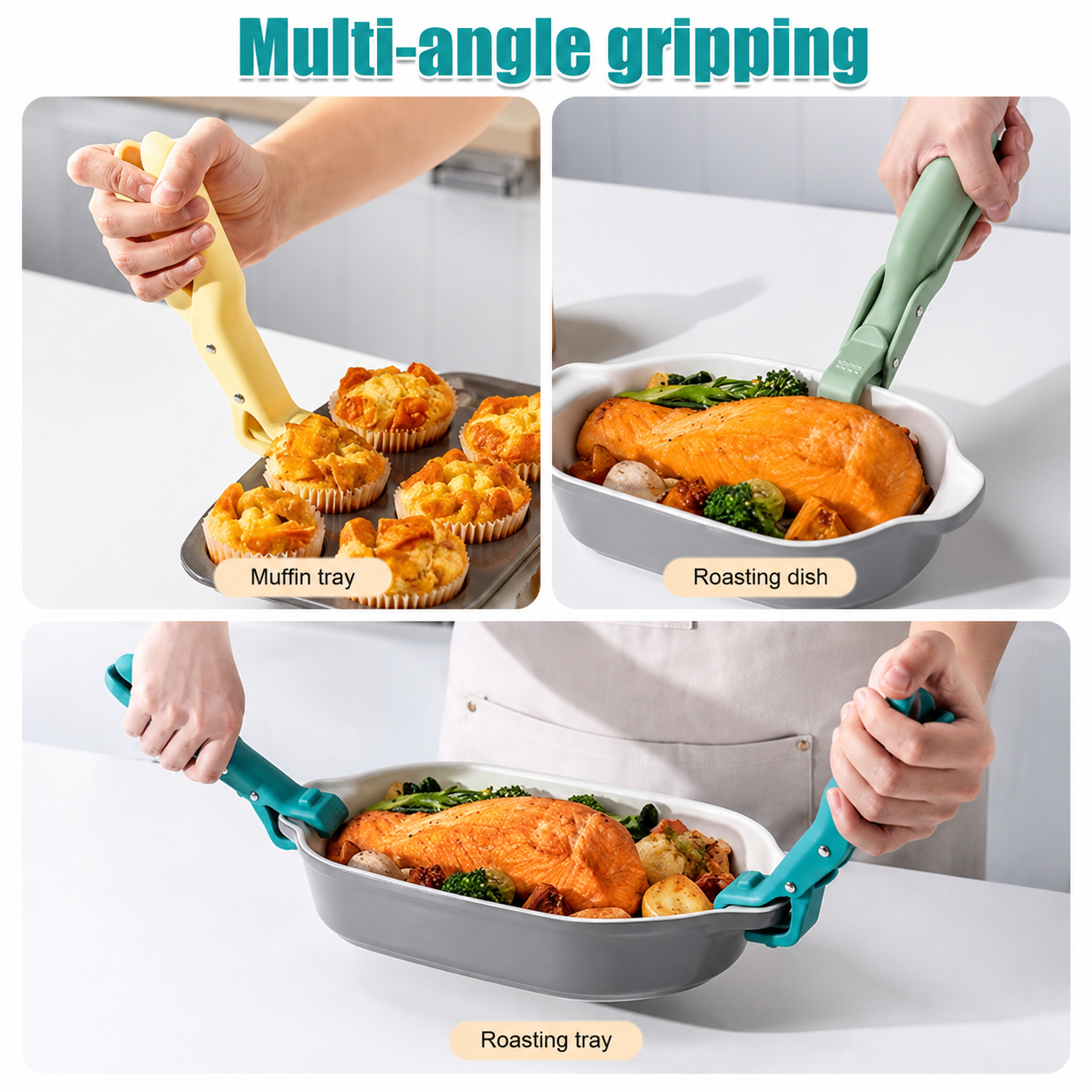 ✨Buy 1 Get 1 Free✨Multi-Purpose Anti-Scald Bowl Holder Clip for Kitchen