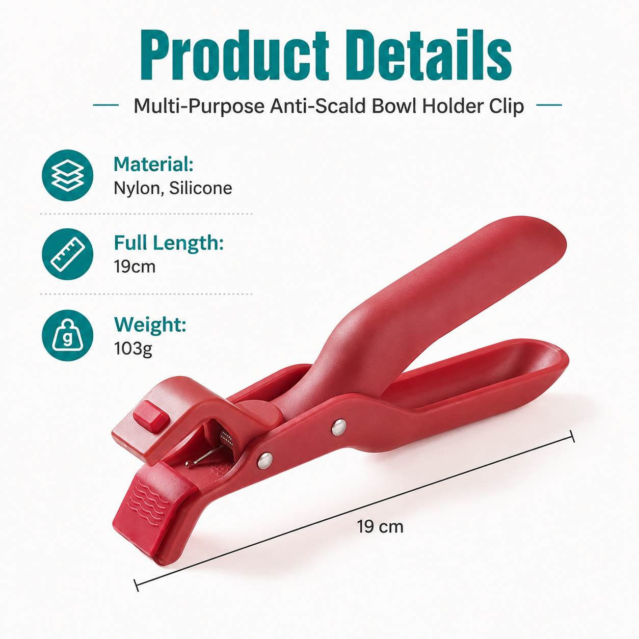 ✨Buy 1 Get 1 Free✨Multi-Purpose Anti-Scald Bowl Holder Clip for Kitchen