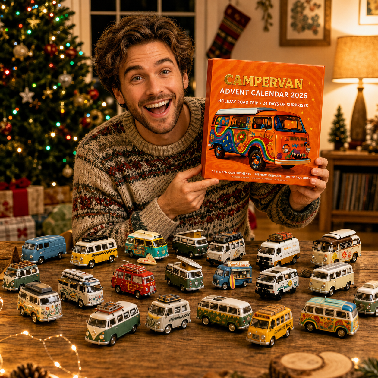 ⏰Free Shipping Today🚐2026 Campervan Advent Calendar
