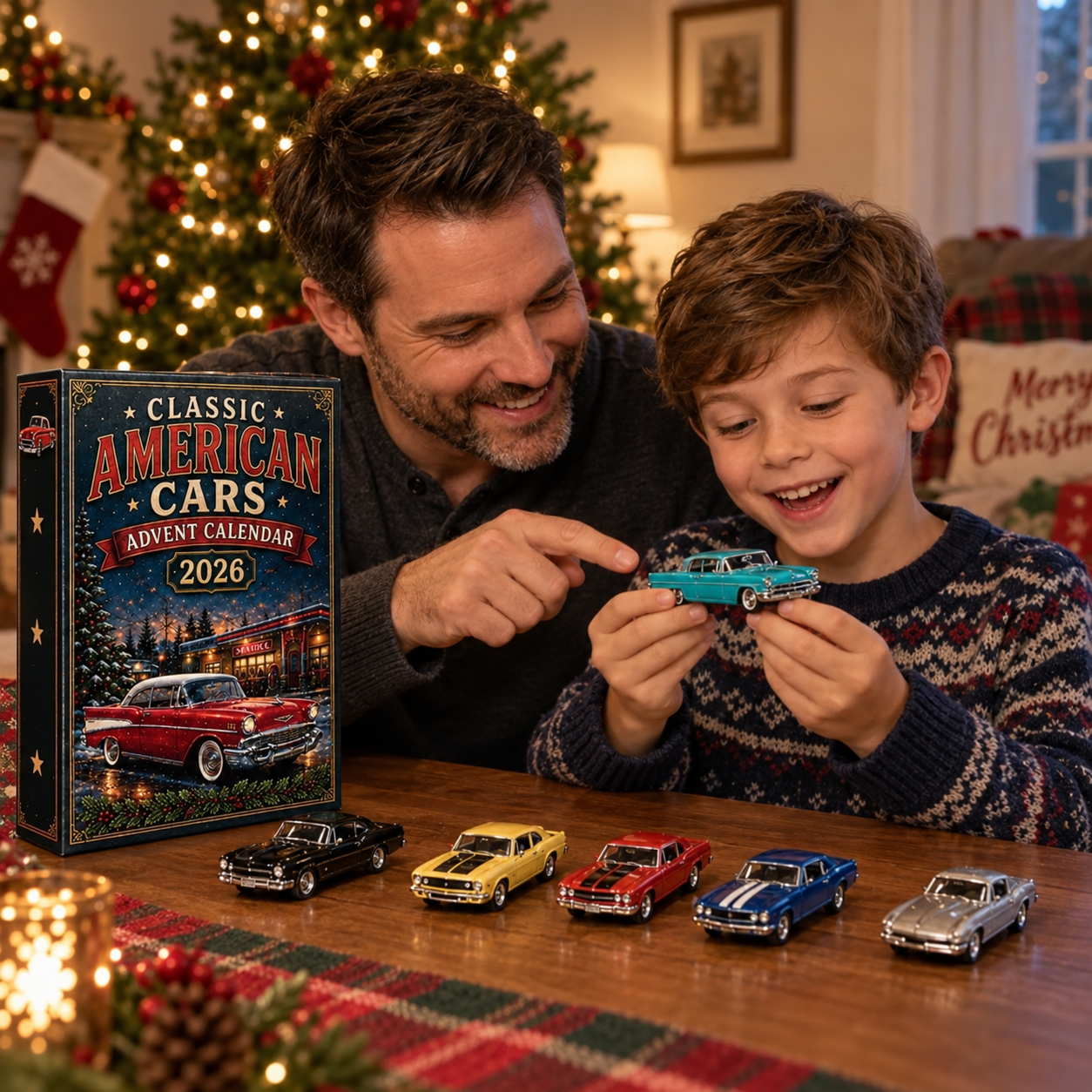 2026 Vehicle Advent Calendar – 24 Days of Collectible Cars 🚗🎄