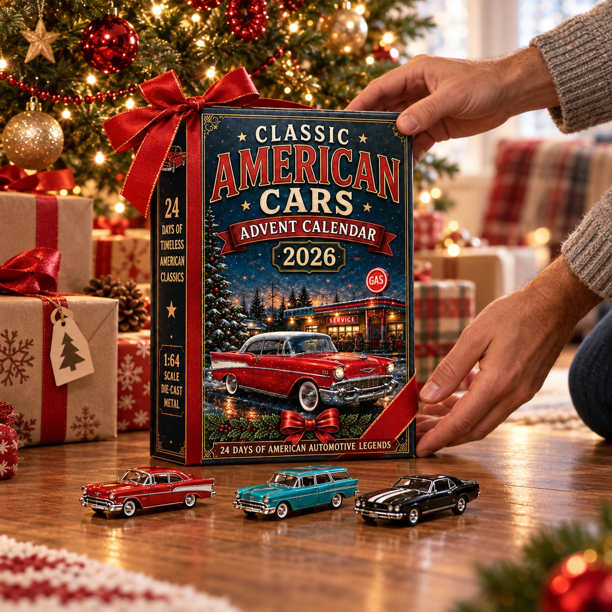 2026 Vehicle Advent Calendar – 24 Days of Collectible Cars 🚗🎄