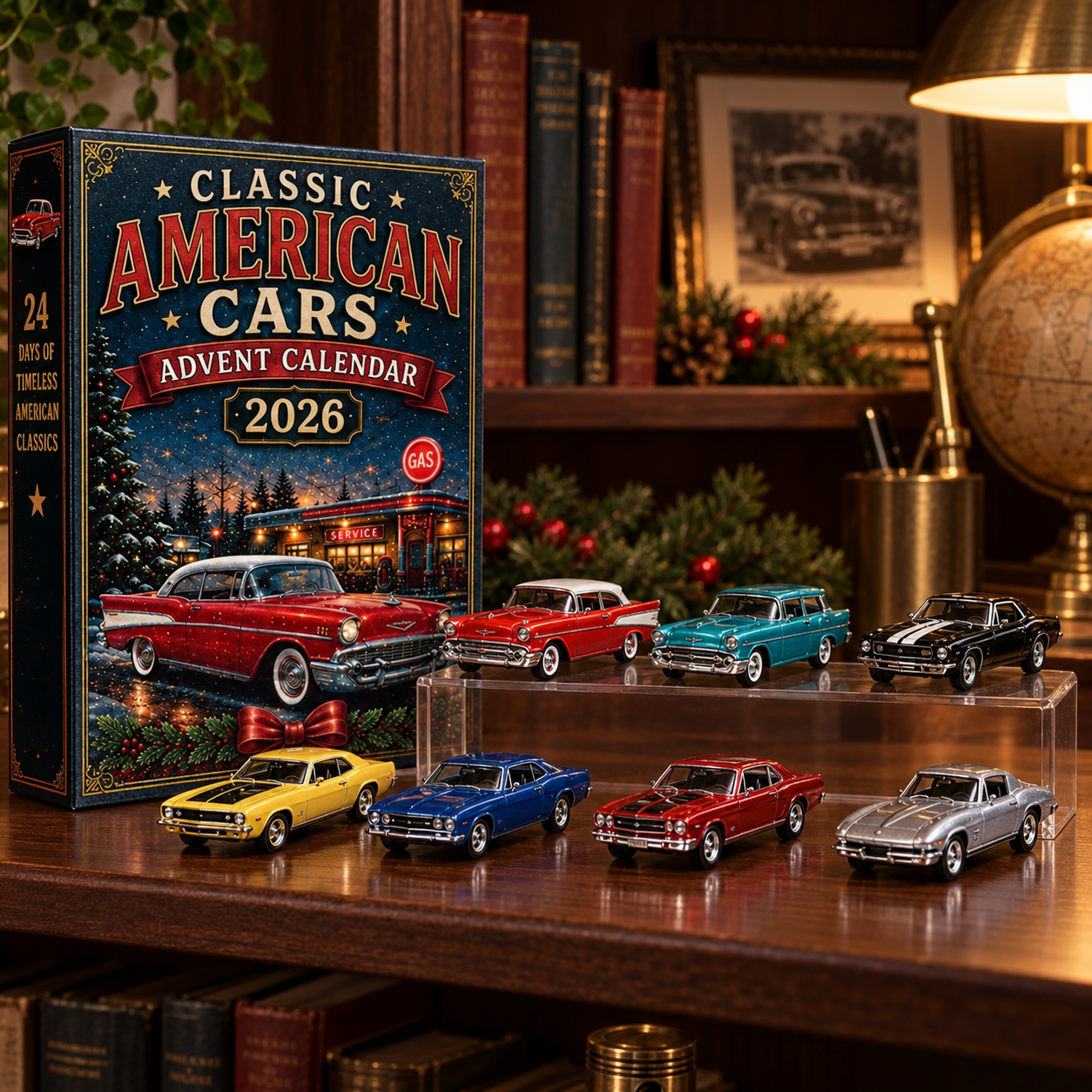 2026 Vehicle Advent Calendar – 24 Days of Collectible Cars 🚗🎄