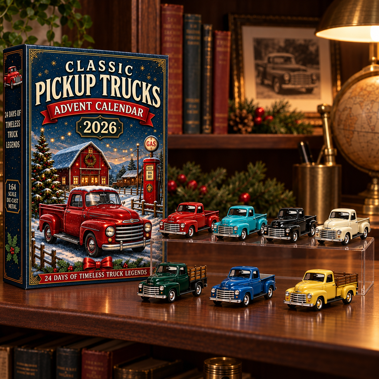 2026 Vehicle Advent Calendar – 24 Days of Collectible Cars 🚗🎄
