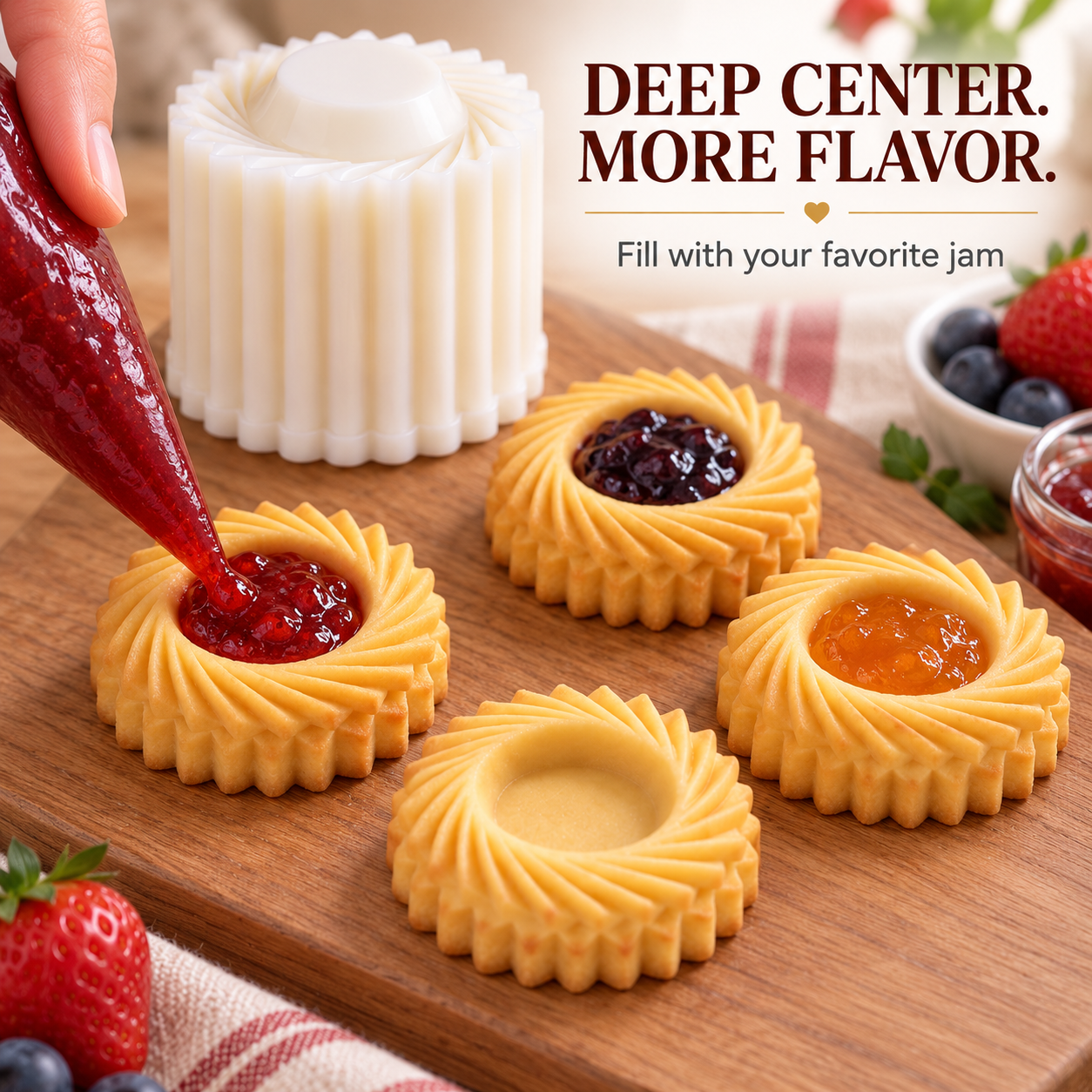 ✈Free Shipping Today⏰Creative Double-Ended Pastry Mold