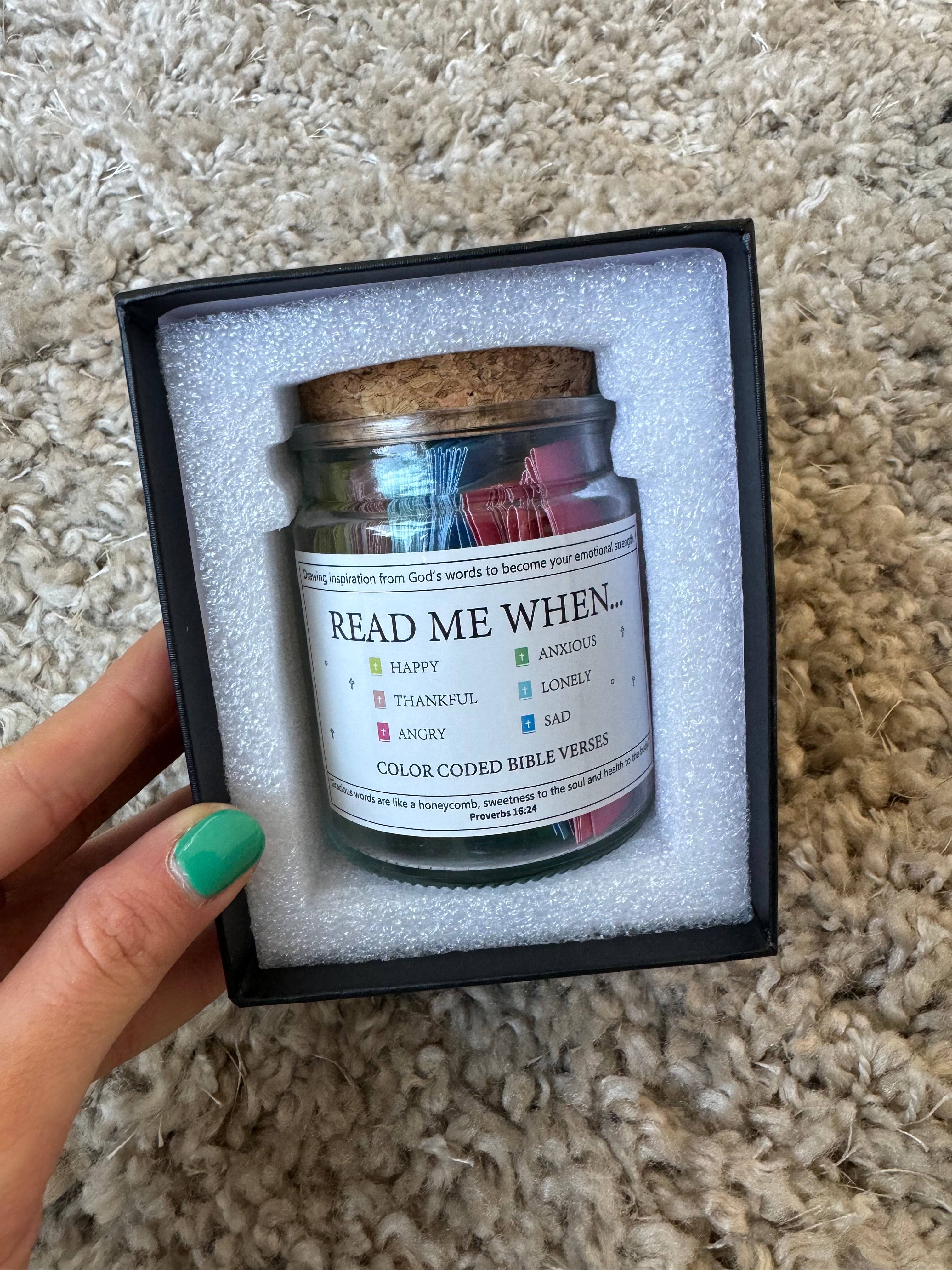 🔥Last Day Clearance Sale - 50% OFF🎄Bible Verses in a Jar- Buy 2 Get Free Shipping