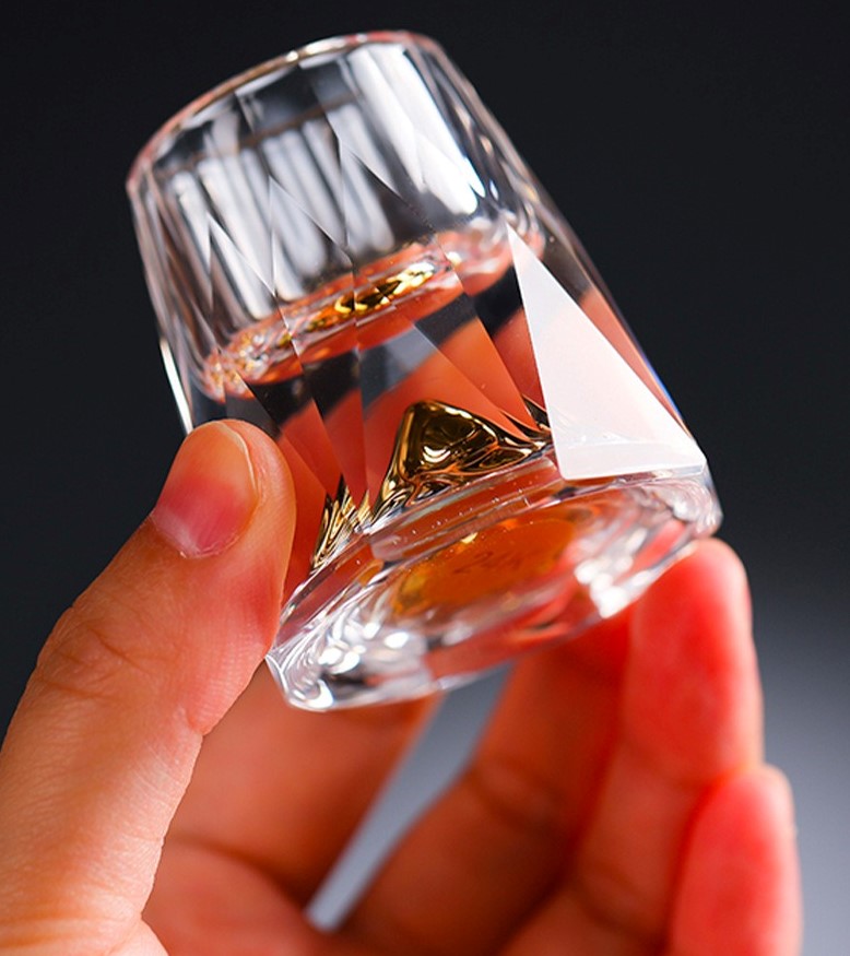 🔥Early Father's Day Sale 49% OFF - BUY MORE&SAVE MORE-3D Glacier Glass Cup Crystal Mountain Glass