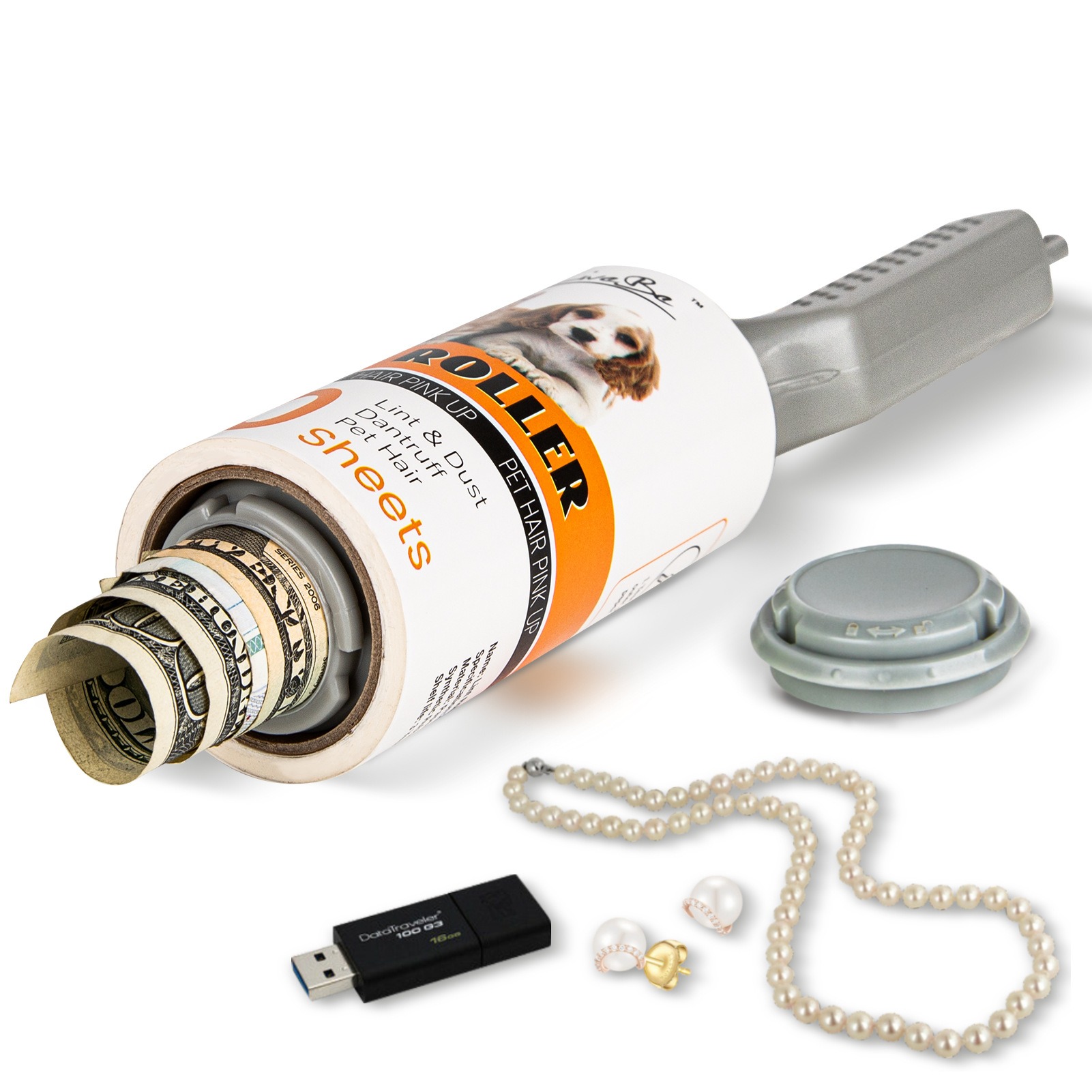 🔥Father's Day Sale 49% OFF-Real Working Lint Roller with Storage