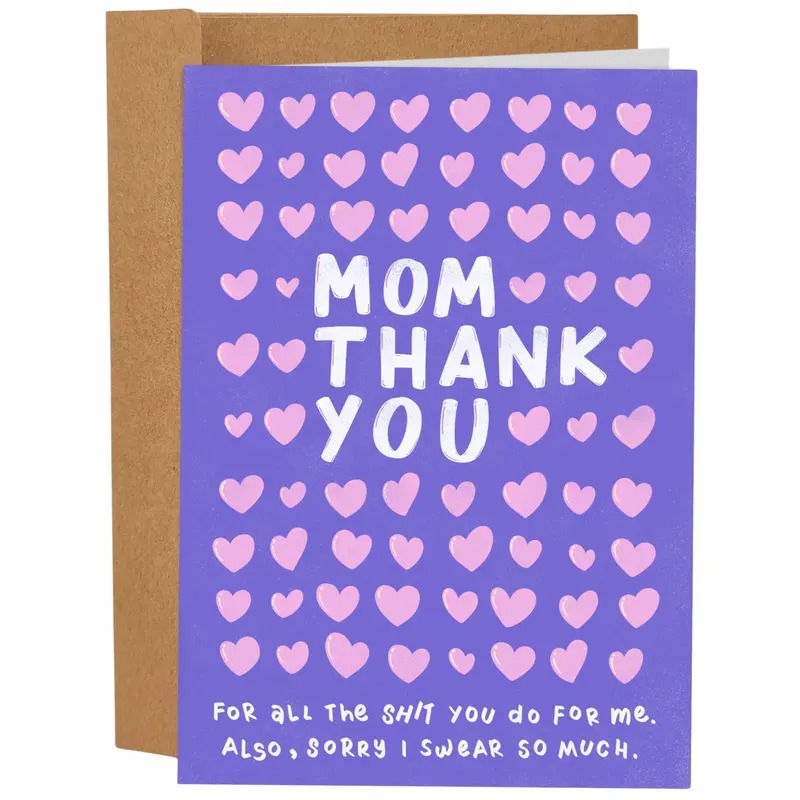 💌 Mother’s Day Prank Card – “Got You This Card Instead of Grandkids” 😂