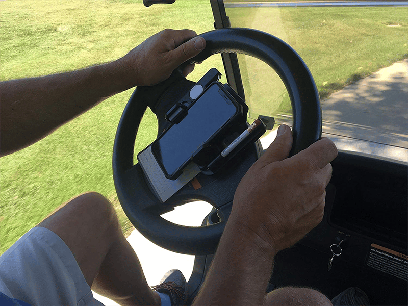 🌟Father's Day Prom 60% OFF⛳ Golf cart steering wheel phone holder