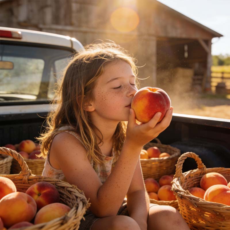 🔥 65K+ SOLD! 🍑 Heirloom "Honey Red" Dwarf Peach Seeds