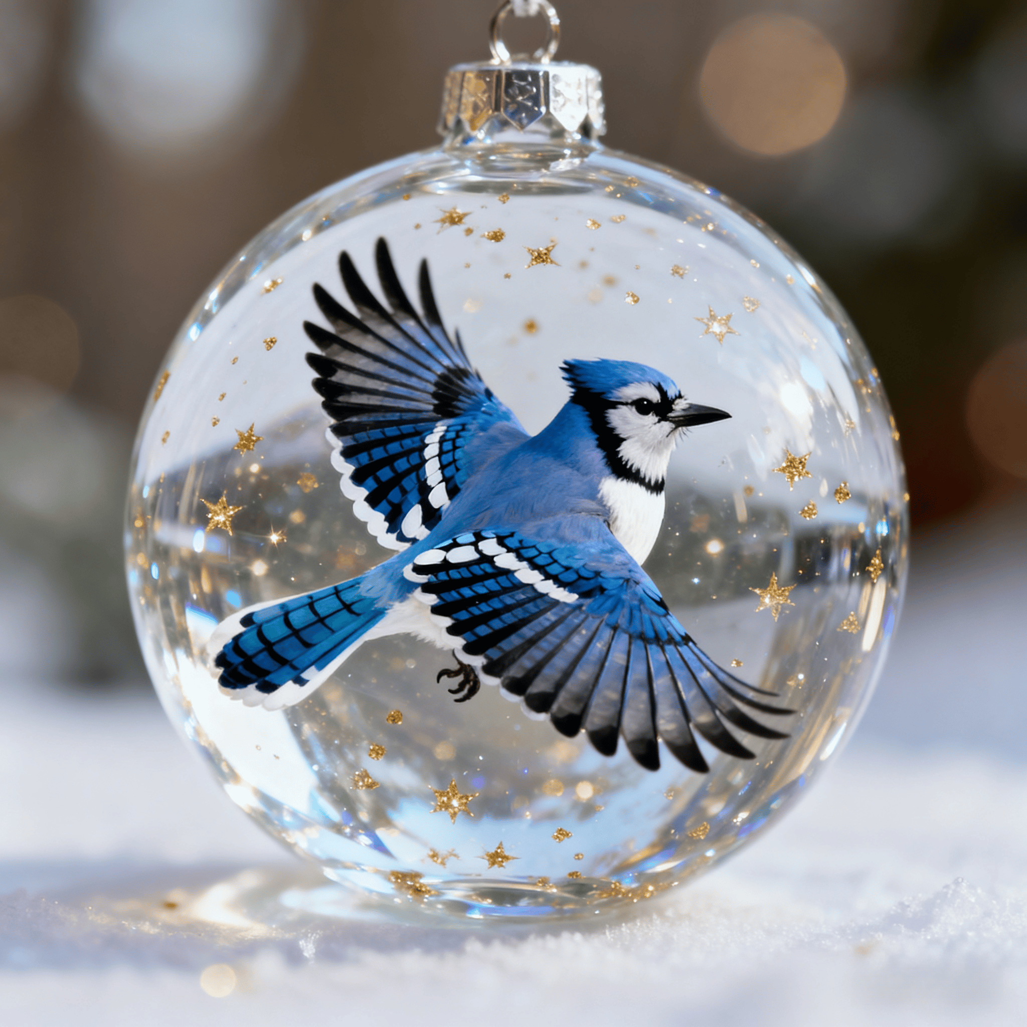 🔥LAST DAY 49% OFF🐦Nature's Birds Crystal Glass Ornament Gift Set🎁Buy More Save More
