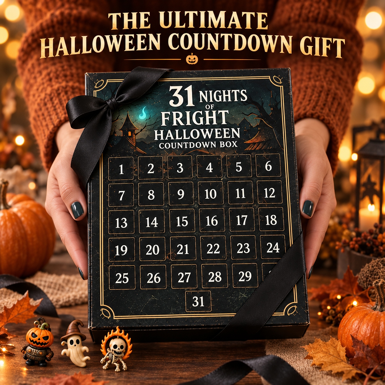 🎃 31 Nights of Fright Halloween Advent Calendar