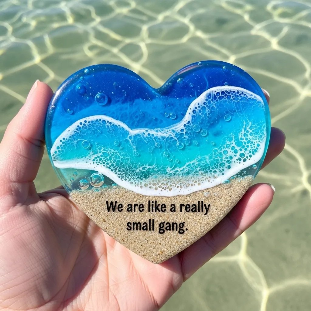 🏆Flash Sale⚡ 50K+ SOLD! Almost Gone - 🌊💖Ocean Pocket Heart