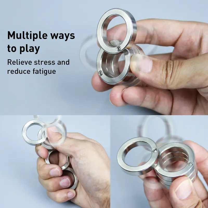 Product Introduction of Folding Finger Ring, Four Finger Trigger Ring, Stress Reducing Finger Ring, Anxiety Relief 7