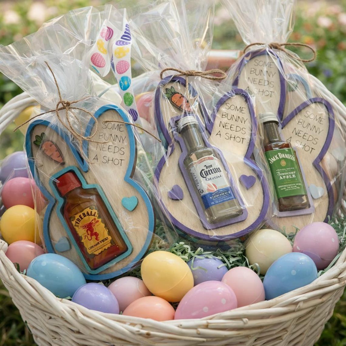 EASTER FLASH SALE 49% OFF🐰 “Some Bunny Needs a Shot” Easter Gift Holder