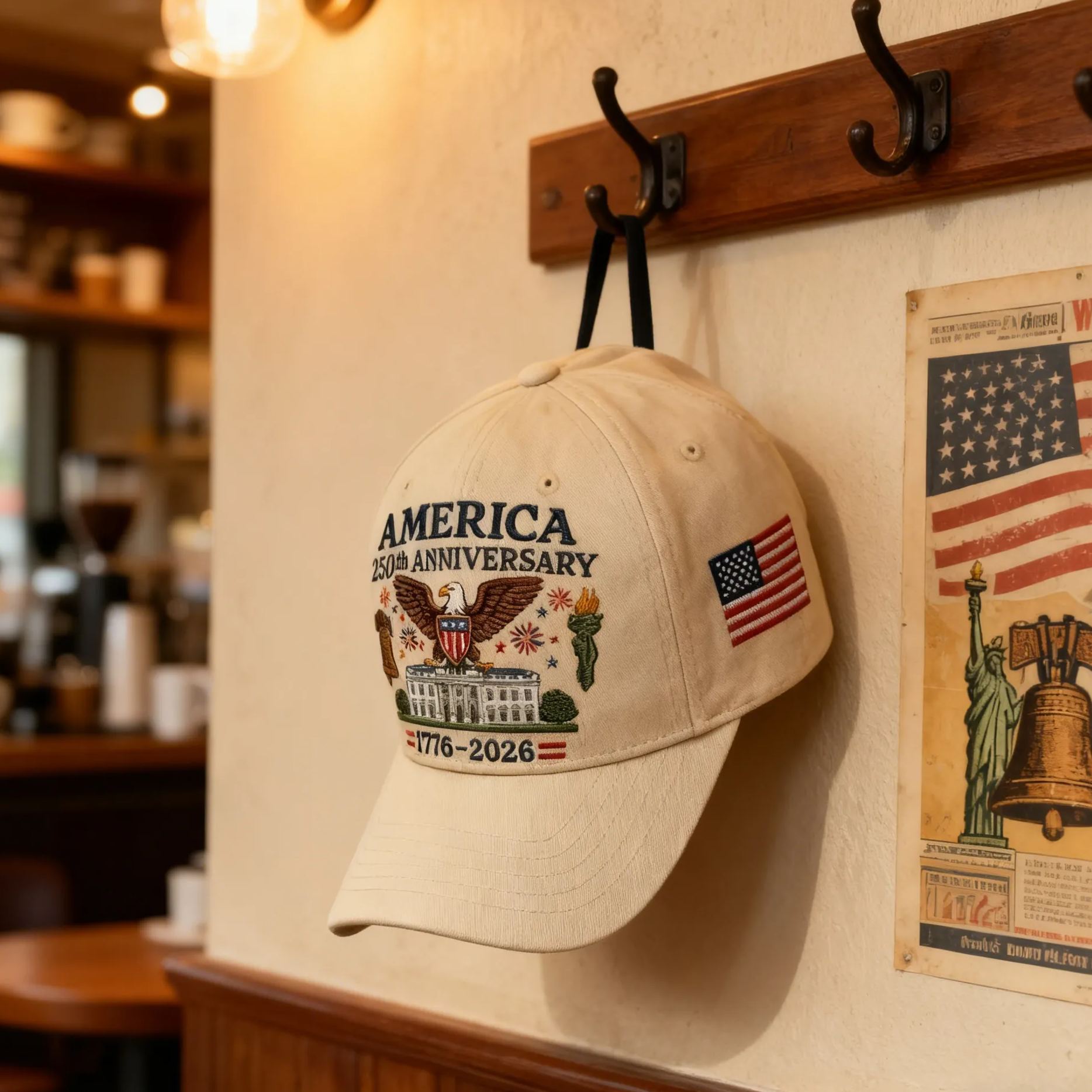 🏆Flash Sale 60% OFF❤️America 250th Anniversary Commemorative Cap🎉(1776-2026) 🇺🇸