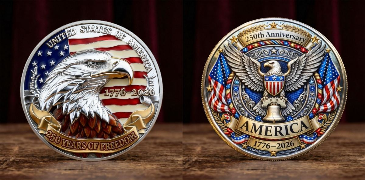 2026 New Year Hot Sale 49% OFF 🔥250 YEARS STRONG COMMEMORATIVE COIN