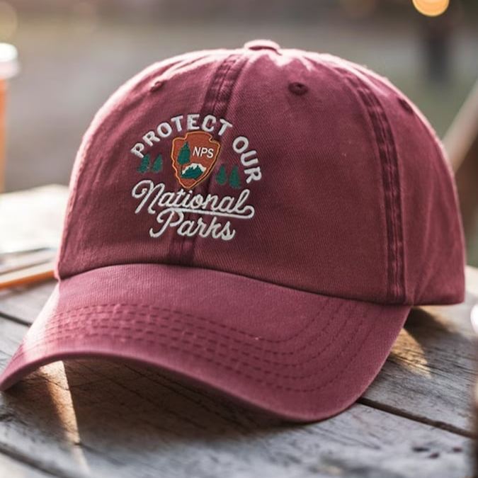 🌲 Protect Our National Parks Vintage Cap