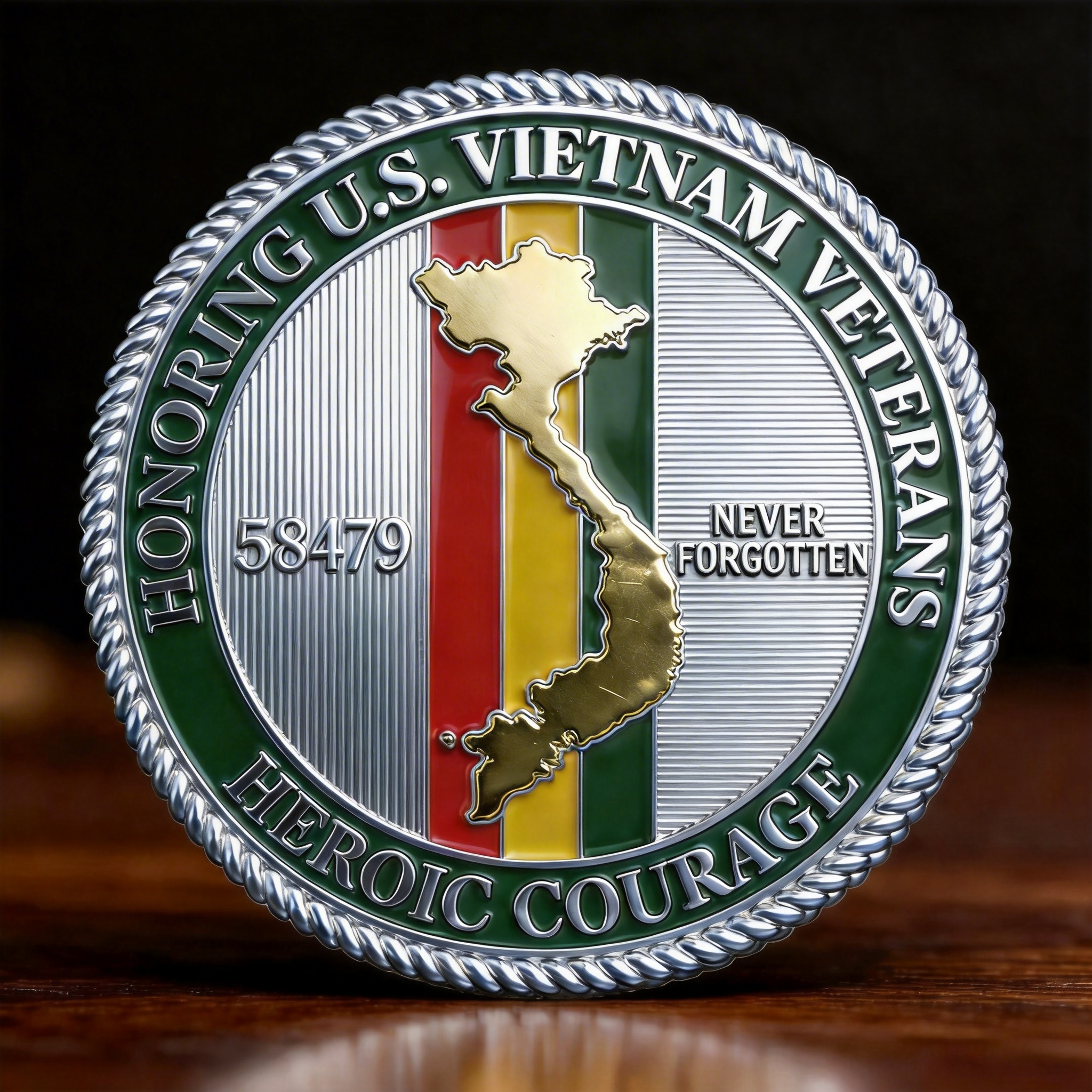 🏆Veteran Vietnam Memory - Vietnam War Veterans Commemorative Coin (1955–1975)