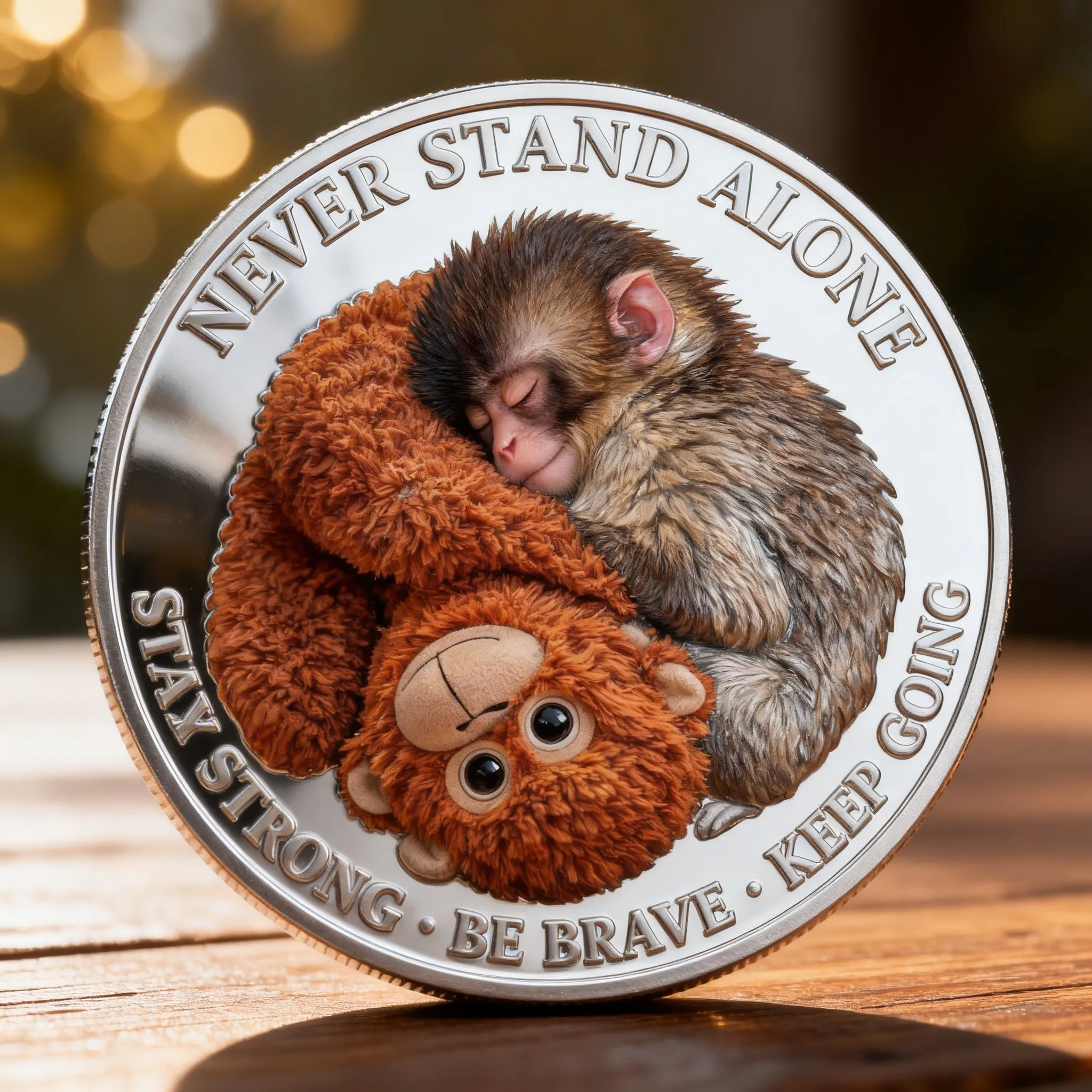 ❤️Last Day 60% OFF-🐒 “I Stand With Punch” Inspirational Commemorative Coin