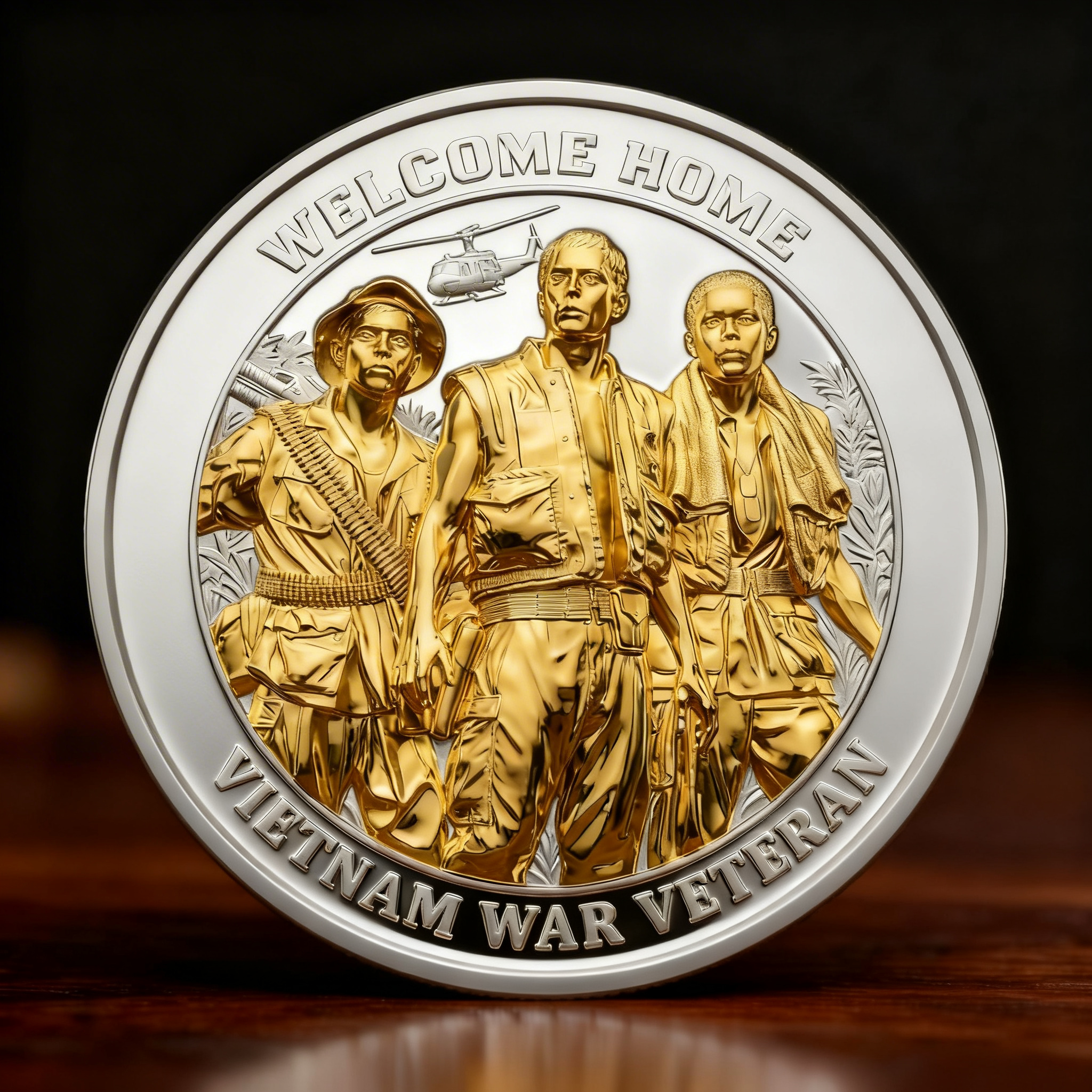 🇺🇸 Vietnam War – Operation Homecoming 1973 Commemorative Coin