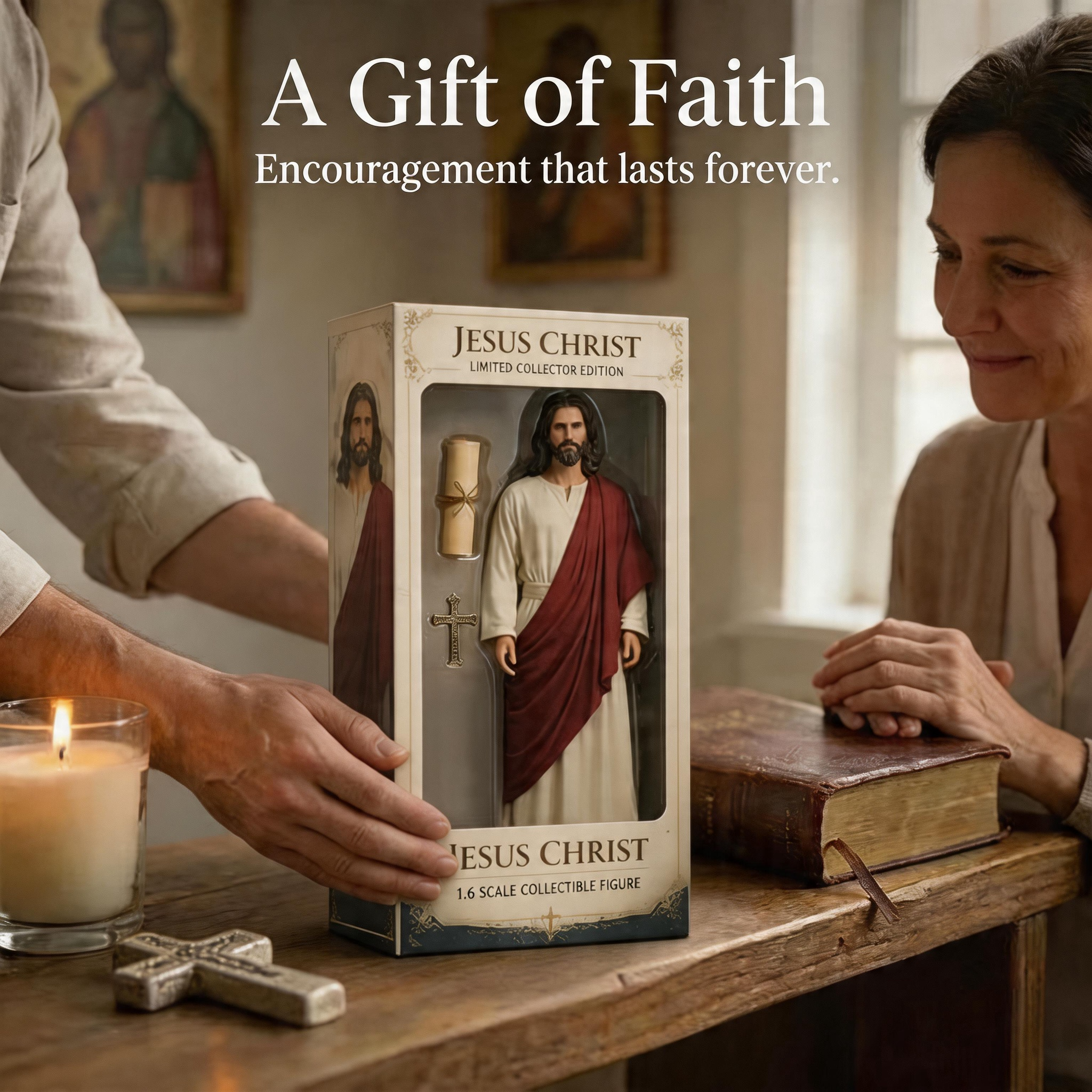 ✝️Limited Edition Virgin Mary Collectible Figure – A Sacred Keepsake of Faith & Grace