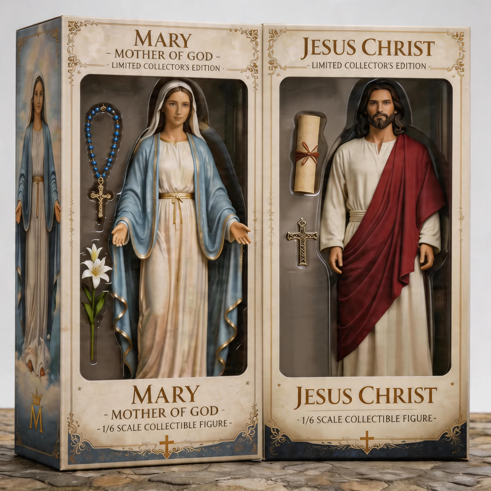 🔥Last Day 50% OFF✝️Limited Edition Virgin Mary Collectible Figure – A Sacred Keepsake of Faith & Grace
