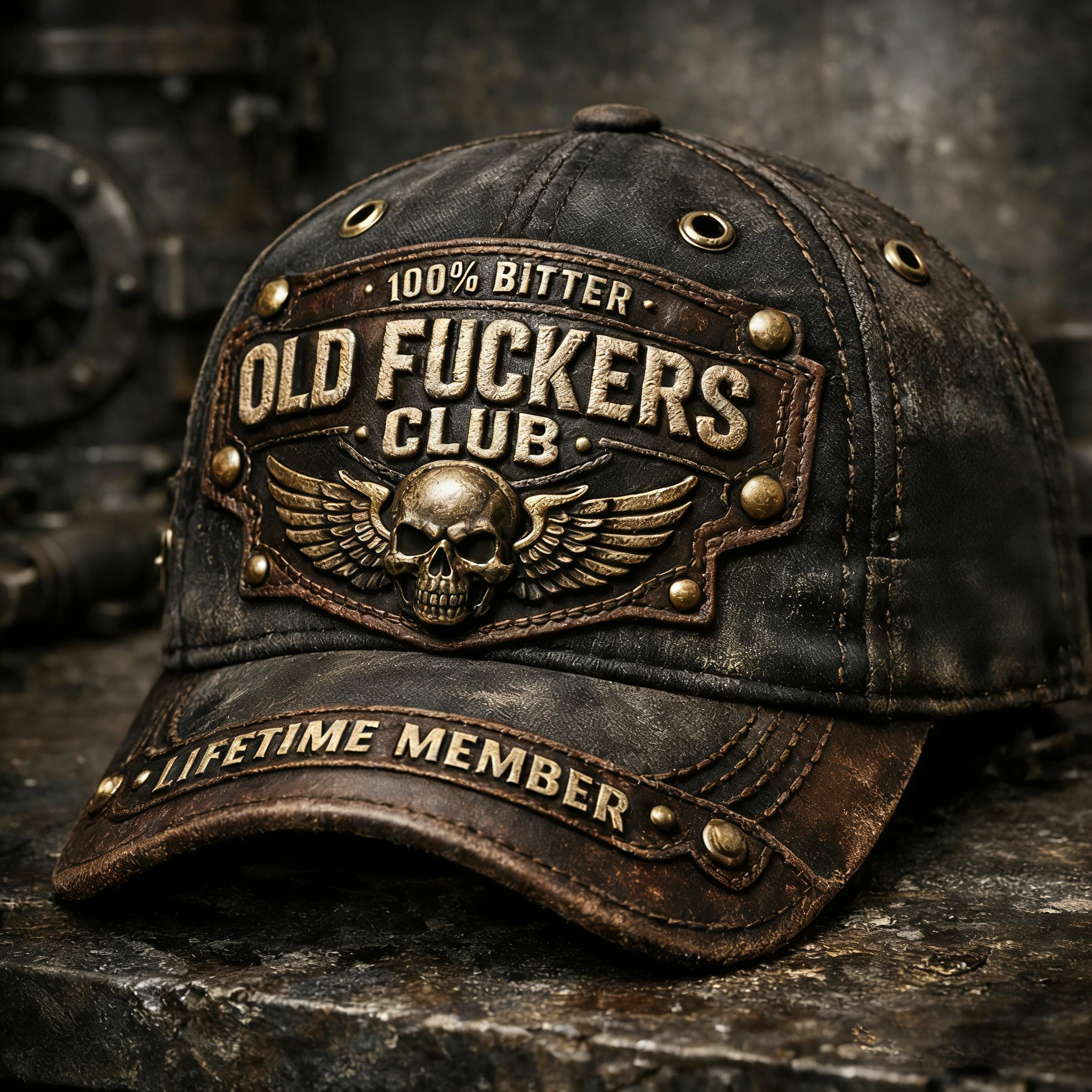 🏆Flash Sale 60% OFF  - ❤️Old Fuckers Club-Vintage Baseball Cap🎁-BUY 2 FREE SHIPPING