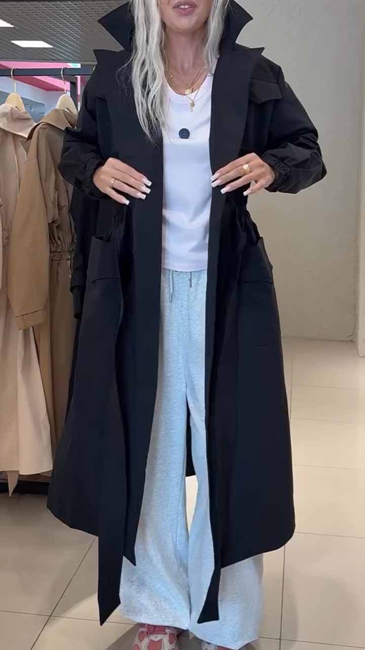 The latest autumn casual loose travel windbreaker