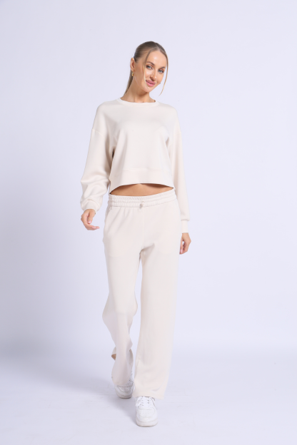 NUCBN® Velvet Series-Modal Fabric Casual Round Neck Sweatshirt