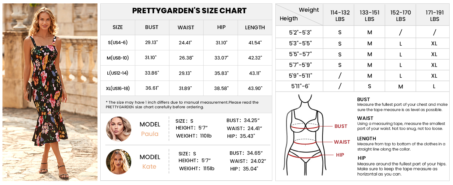 PRETTYGARDEN Night Out Dresses for Women